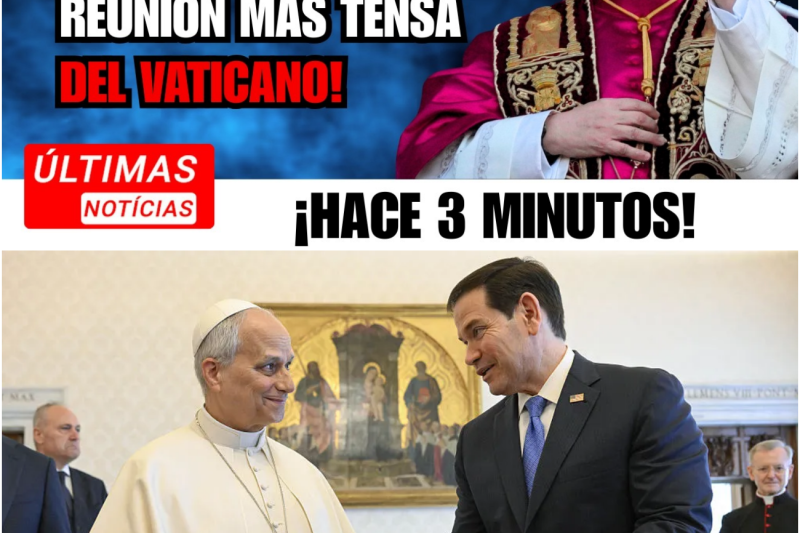 El Encuentro a Puertas Cerradas que Sacudió a Washington: El Desafío del Papa León XIV a la Diplomacia Estadounidense