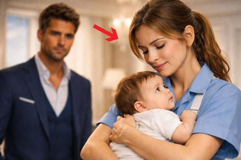 El bebé millonario nació sin madre… pero encontró una madre en la empleada doméstica de su casa.