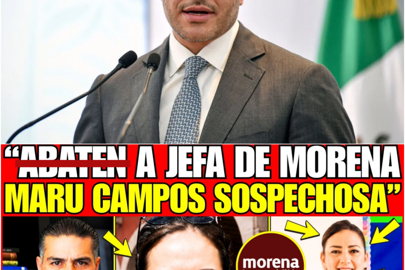 ¡ABATEN a DIRIGENTE de MORENA en CHIHUAHUA; HARFUCH TIENE a MARU CAMPOS en LA MIRA!