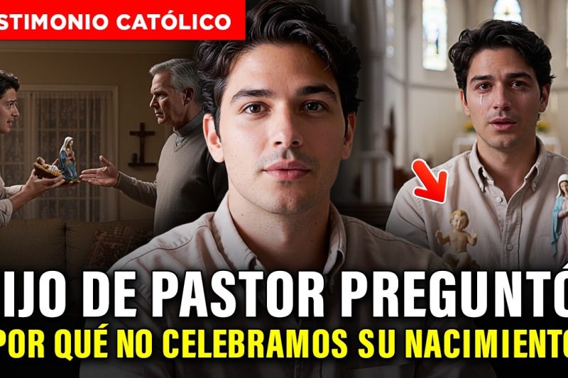 Del Púlpito al Altar: La Pregunta sobre la Navidad que Transformó la Vida del Hijo de un Pastor