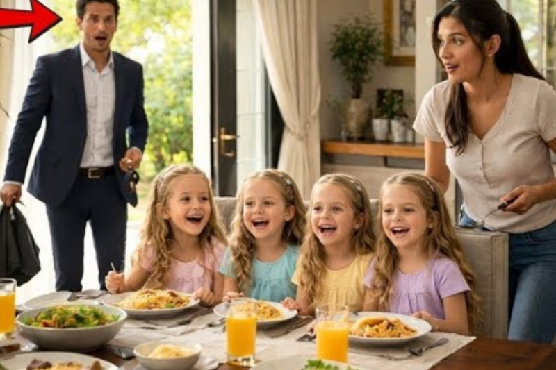 “¡MILLONARIO LLEGA SIN AVISAR Y SORPRENDE CON ALGO INCREÍBLE A LA HORA DE LA COMIDA!”.