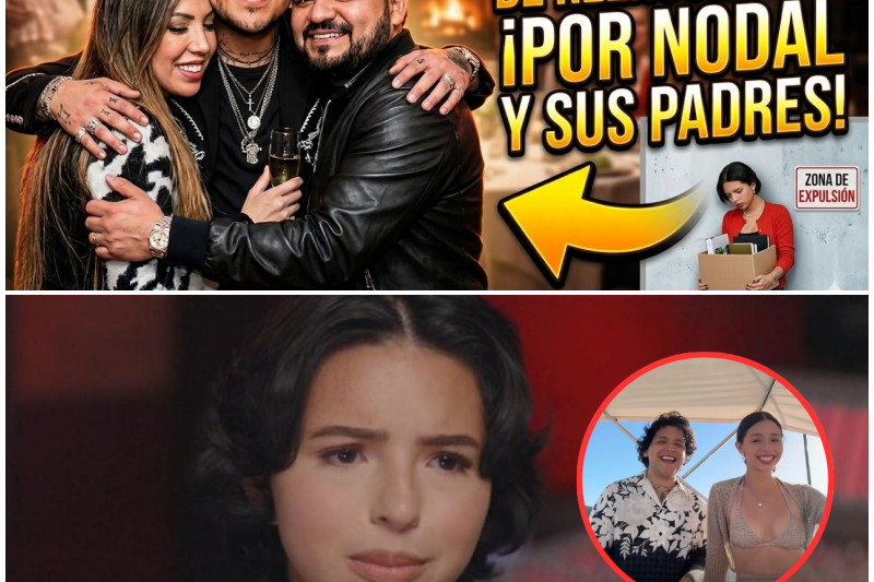 ¡BOMBA! Ángela Aguilar es expulsada de la reunión familiar: El tenso ultimátum de los padres de Christian Nodal que cambia su matrimonio
