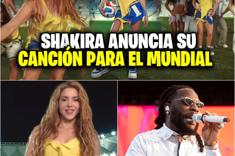 ¡La Reina Regresa! Shakira Anuncia “Dai Dai”, su Nuevo Himno para el Mundial 2026 junto a Burna Boy y Desata la Locura Global