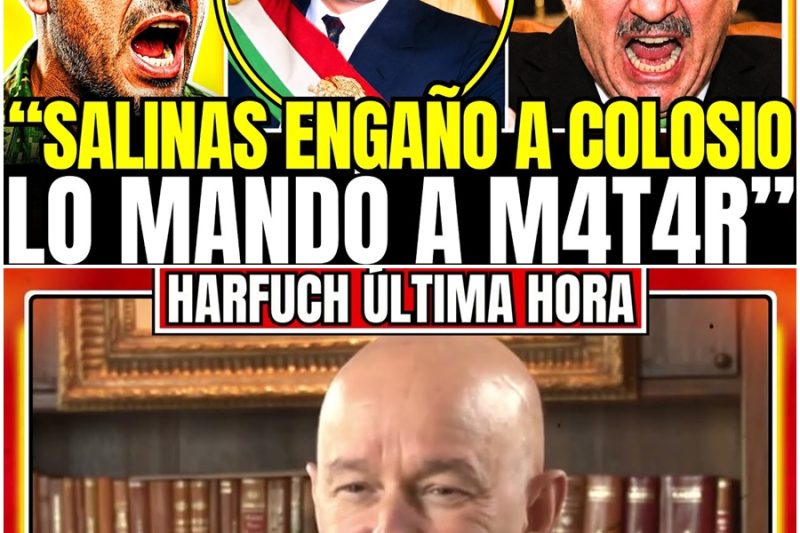  ¡HARFUCH MUESTRA que SALINAS DE GORTARI MANDÓ a LA TUMBA a COLOSIO en 1994! ¡SALEN LAS PRUEBAS!s