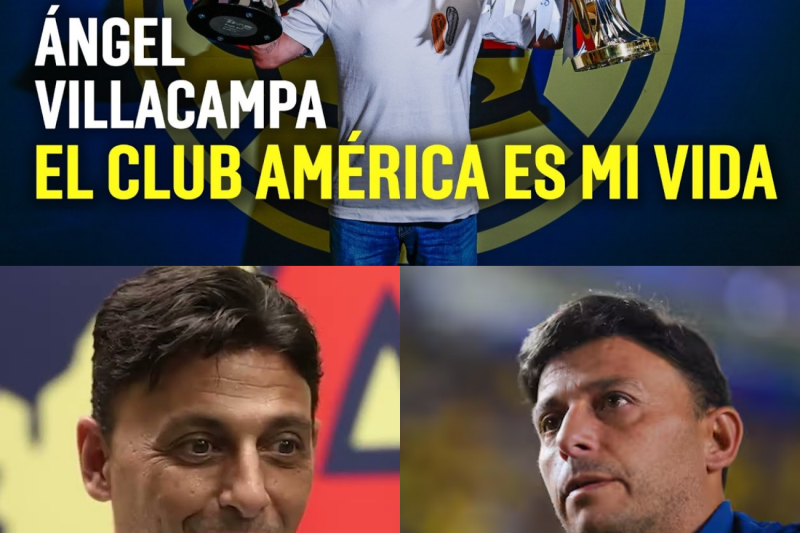 ¡Rompe el silencio! Ángel Villacampa revela su futuro en el América y los secretos detrás del histórico doblete