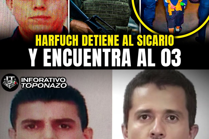 HARFUCH DETIENE al SICARIO que REVENTO su MANSIÓN en JALISCO y CONFIESA el PARADERO del 03