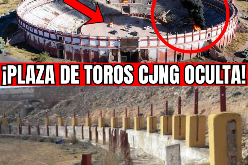 🇲🇽🚨ZACATECAS EN ALERTA: SEDENA DESCUBRE BASE EN PLAZA DE TOROS CLAUSURADA: CJNG TÚNELES COMO ESCAPE