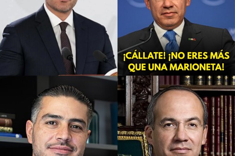 Felipe Calderón Intentó Humillar a Omar García Harfuch en Pleno Debate: La Reacción que Hizo Temblar a la Vieja Política