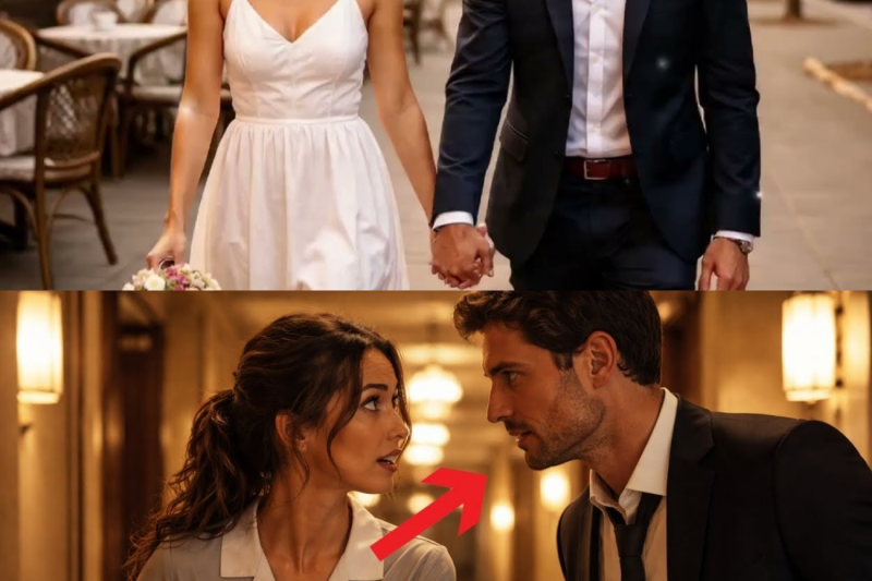 Una limpiadora chocó sin querer con un hombre elegante… y él quedó cautivado por su belleza.