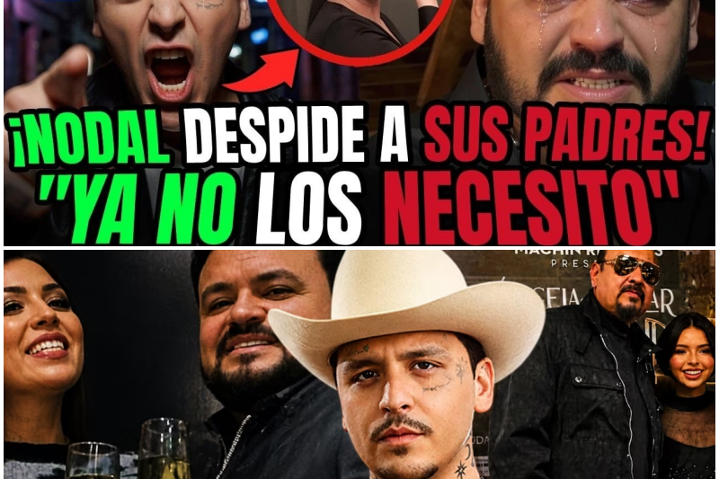La Traición Definitiva: Cristian Nodal Da la Espalda a Sus Padres con Movimientos Legales y un Plagio Descarado Mientras su Nueva Familia Celebra