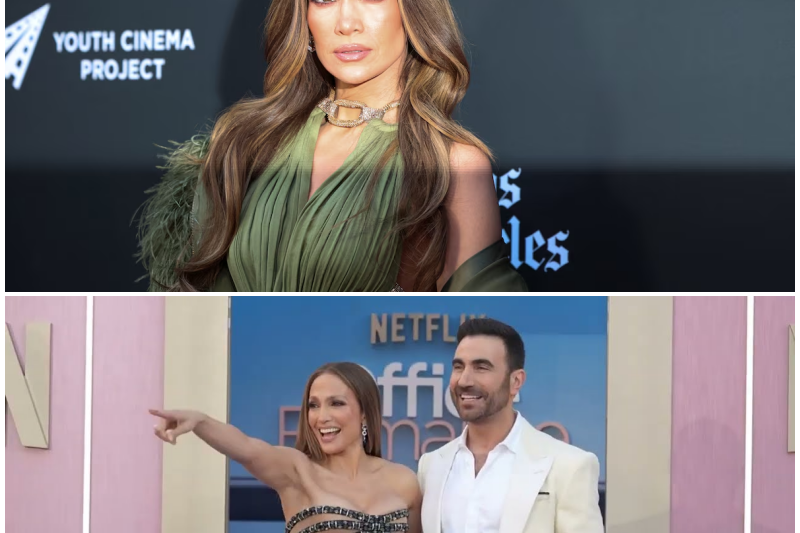 Jennifer López Paraliza Los Ángeles con un Icónico Vestido Versace: Glamour, Secretos de Belleza y el Inesperado Tropiezo de Adam Sandler