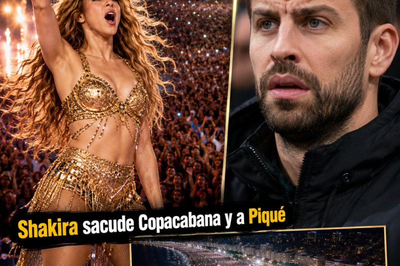 ¡El Rugido de la Loba! Shakira Paraliza Copacabana ante 2 Millones de Personas y Lanza un Dardo Letal a Piqué