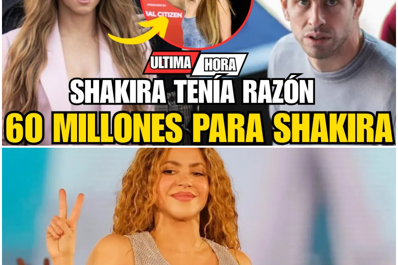 ¡Victoria Histórica y Devastadora! La Justicia Española Obliga a Devolver 60 Millones a Shakira y Desmantela la Persecución del Fisco