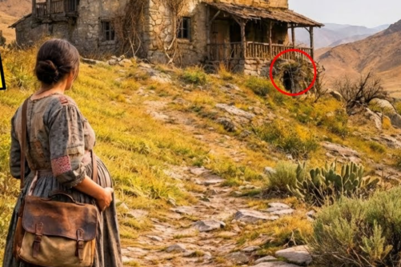 Viuda y embarazada heredó una casa abandonada en la sierra… Lo que encontró bajo el suelo la salvó
