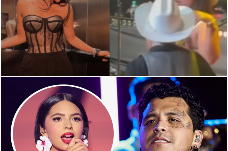 Escándalo en el escenario: Christian Nodal es captado con una misteriosa mujer en su concierto ante la inesperada ausencia de Ángela Aguilar