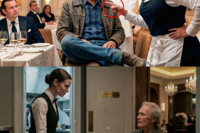 Mesera INSULTA a Clint Eastwood Sin Saber Que Era el DUEÑO del Restaurante