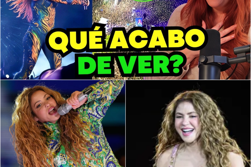 ¡Histórico y escalofriante! Shakira paraliza Brasil ante más de 2 millones de personas en Copacabana y rompe todos los récords de la música latina