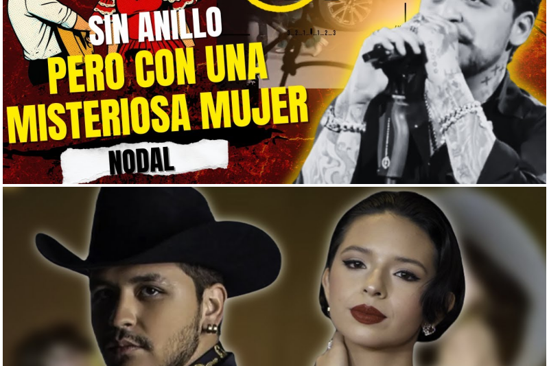 Escándalo en el escenario: Christian Nodal es captado con una misteriosa mujer en su concierto ante la inesperada ausencia de Ángela Aguilar