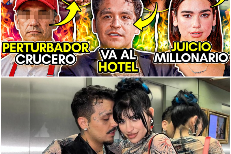 Escándalos Globales: Nodal Irrumpe en el Hotel de Cazzu, Terror en un Crucero de Disney, Espionaje Chino en California y el Juicio Millonario de Dua Lipa