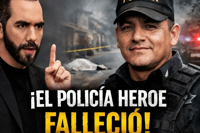 Bukele Quiso Darle una Medalla a un Policía Héroe – Descubrió Que Murió en la Calle