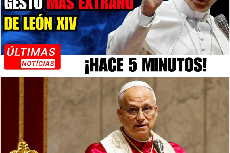 El misterioso gesto del Papa León XIV en la plaza de San Pedro que estremece al Vaticano y despierta los secretos de Juan Pablo II