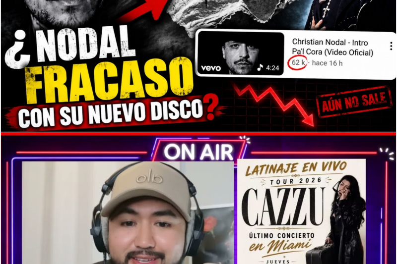 Grave crisis en la música regional: El estrepitoso declive de Cristian Nodal y el escándalo que envuelve a la dinastía Aguilar