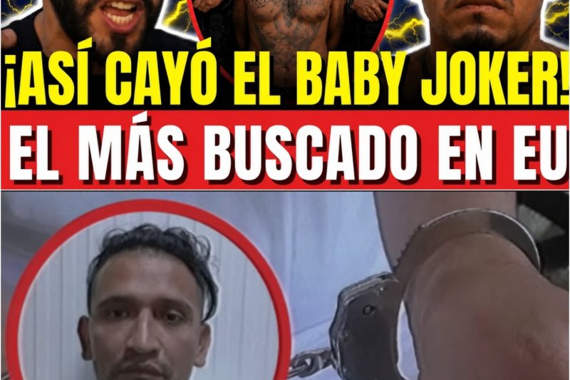 ASÍ CAYÓ ‘BABY JOKER’: CABECILLA DE LA MS-13 C4PTUR4DO EN EU QUE TERMINÓ PUDRIÉNDOSE EN EL CECOT