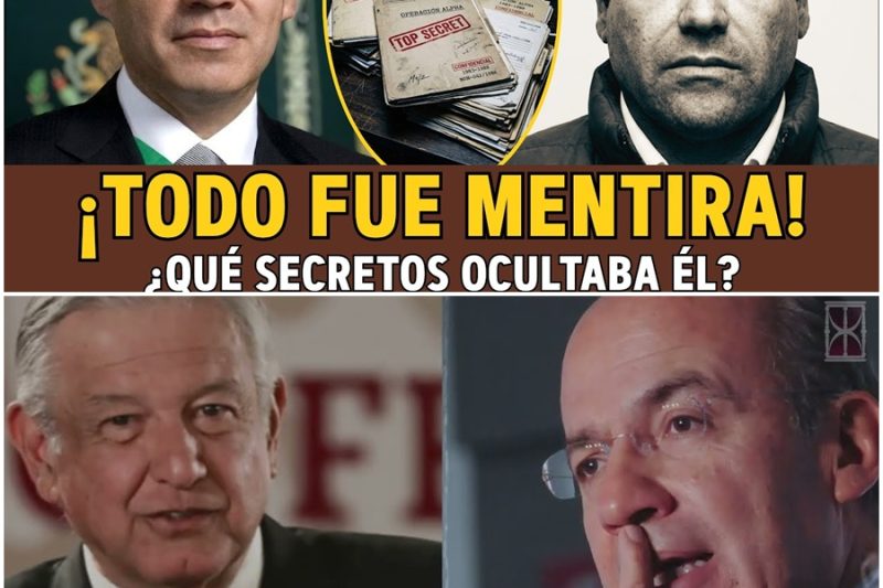 Felipe Calderón: El Siniestro ARQUITECTO del Narco-Estado… ¡ÉL LO SABÍA TODO!  