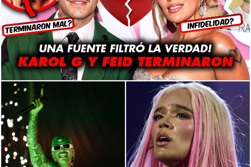 El fin de una era: Karol G y Feid terminan su relación tras tres años de romance secreto y éxito mundial