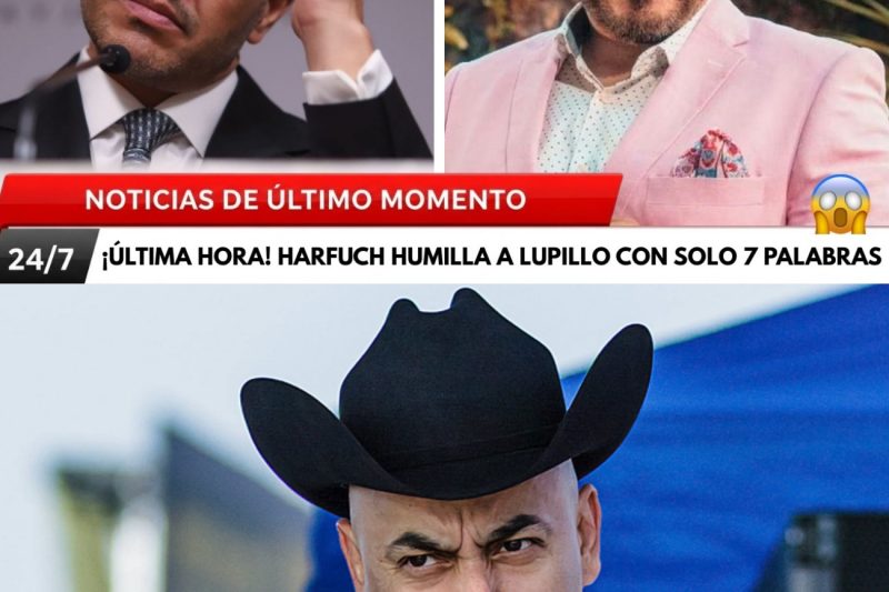 Lupillo Rivera acusa a Harfuch en programa nacional… ¡y termina humillado con una sola frase!