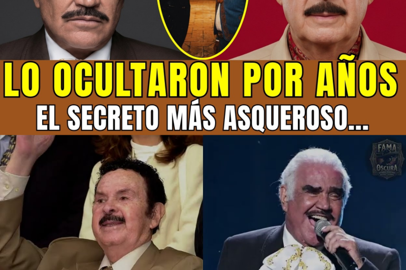 Vicente Fernández: El ASQUEROSO Secreto que lo Unía a Antonio Aguilar… Nadie Debía Saberlo Jamás