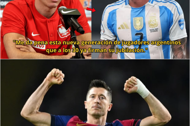 ¡IMPACTANTE! Lewandowski descalifica a De Paul y recibe humillación pública