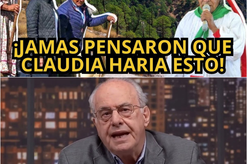 CLAUDIA SHEINBAUM REALIZA EL SUEÑO DE LOS PUEBLOS INDÍGENAS DE LA SIERRA DE CHIHUAHUA
