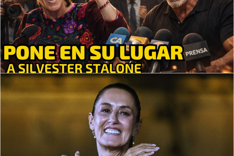 ¡STALLONE HUMILLA a MÉXICO… y SHEINBAUM LE DA LA LECCIÓN DE SU VIDA!
