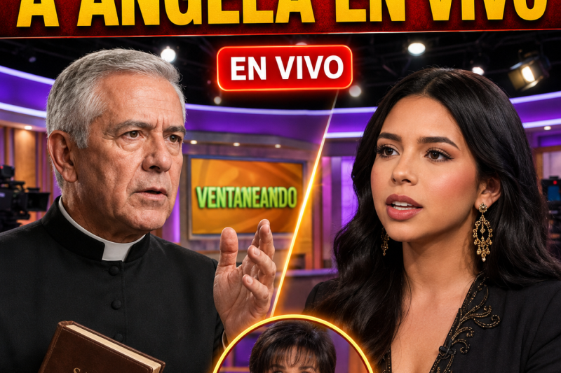 Choque de Verdades en Ventaneando: El Inesperado Encuentro Entre Ángela Aguilar y el Padre Espinosa que Paralizó a México