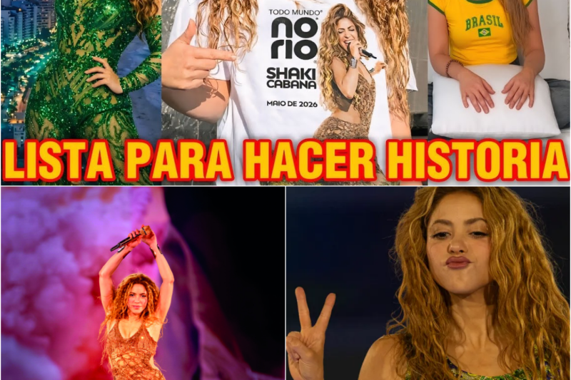 Shakira Rompe el Silencio: Su Estrategia Maestra y la Tensión Oculta Detrás del Megaconcierto Histórico en Copacabana