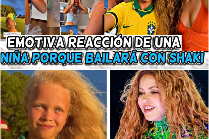 El sueño mundialista se hace realidad: Shakira convoca a una talentosa niña prodigio para el show de medio tiempo del Mundial de Fútbol