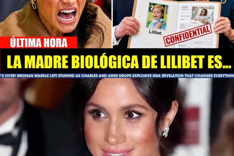 Anne y Charles sueltan una bomba sobre la “verdadera madre” de Lilibet; Meghan está furiosa.