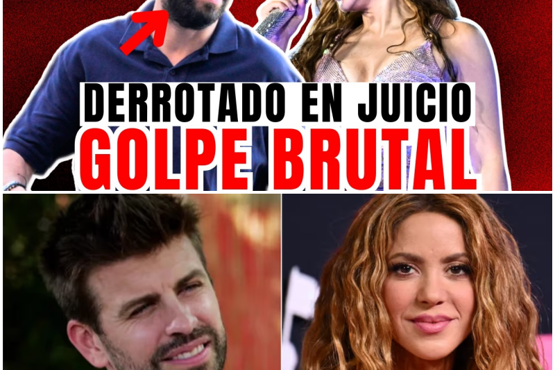 EL TERROR DE PIQUÉ: POR QUÉ EL EXFUTBOLISTA TIEMBLA ANTE SHAKIRA Y RENUNCIA A UNA DEMANDA MILLONARIA