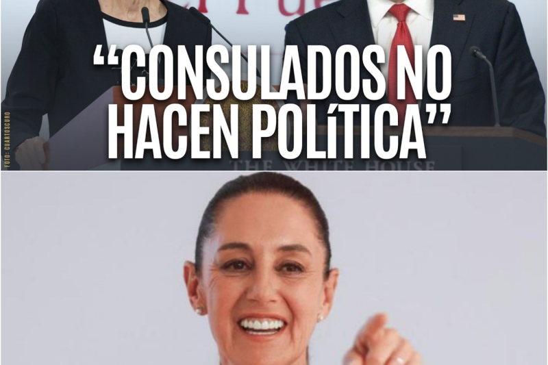 #EnVivo #CaféYNoticias ¬ Falso que Consulados de México hagan política contra EU: Sheinbaum