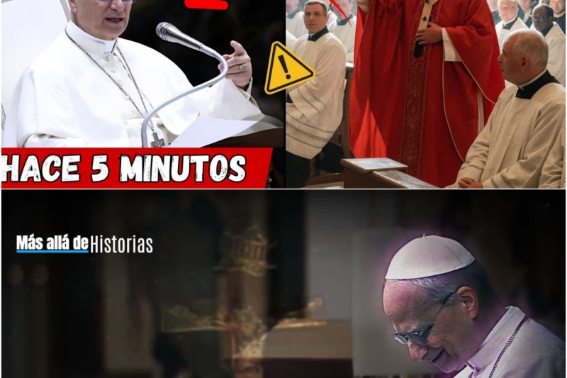 Conmoción en el Vaticano El Papa León XIV es desafiado en plena misa y una histórica intervención divina paraliza la Basílica de San Pedro