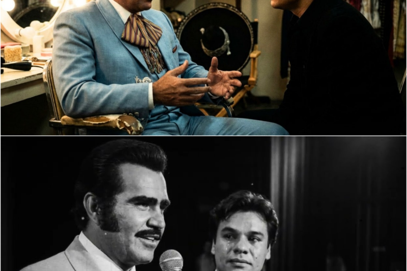 Vicente Fernández DESAFIÓ a Juan Gabriel: “Muéstrame el Verdadero Mariachi” — Lo que Ocurrió Después