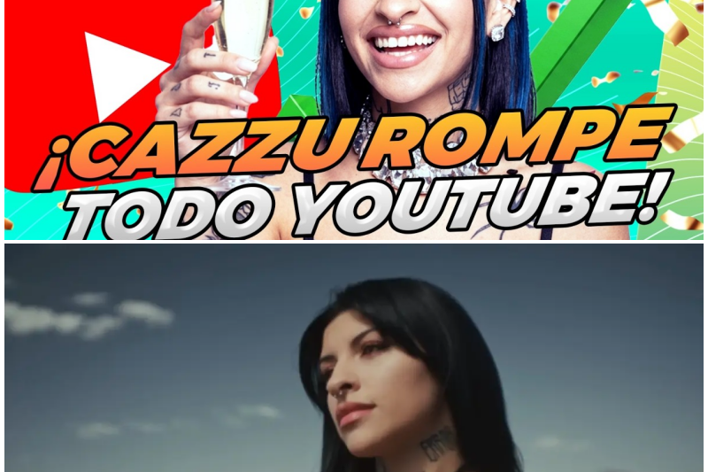 ¡La reina absoluta! Cazzu pulveriza récords con 400 millones de vistas y silencia a quienes atribuyen su éxito a Christian Nodal