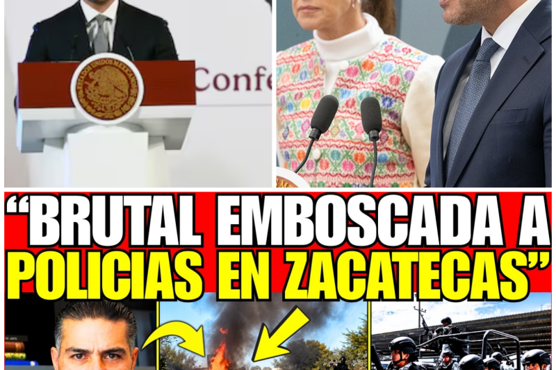 La Verdad Tras la Emboscada en Zacatecas: Harfuch Desmantela la Red que Operaba Desde Adentro