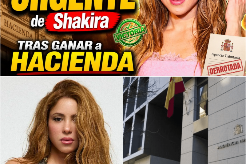 Shakira rompe el silencio con un comunicado urgente y contundente tras derrotar definitivamente a Hacienda en la Audiencia Nacional