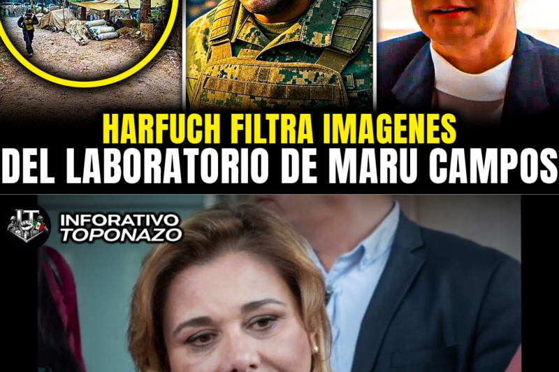 HARFUCH FILTRA IMAGENES del LABORATORIO “EL PINAL” de MARU CAMPOS donde MURIERON los AGENTES de CIA