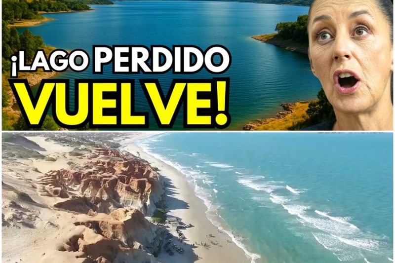 ¡REAPARECE UN GIGANTE!  EL LAGO MÁS GRANDE DE MÉXICO ESTÁ DE REGRESO