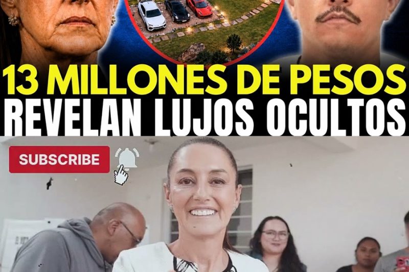 SHEINBAUM SUBASTA EL TERRENO CON LUJOS MILLONARIOS DECOMISADOS DONDE CAYÓ “EL MENCHO”tc 