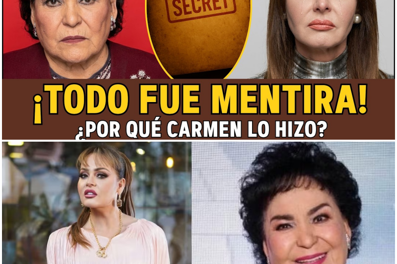 El Oscuro Secreto que Carmen Salinas se Llevó a la Tumba: La Devastadora Verdad de Gaby Spanic y el Envenenamiento de su Hijo