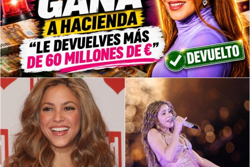 ¡Shakira humilla a Hacienda! La Audiencia Nacional anula todas sus sanciones y obliga al fisco a devolverle más de 60 millones de euros tras una persecución injusta